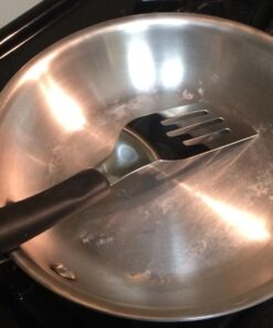 OXO Good Grips Stainless Steel Cut and Serve Turner, Black Stainless Steel Turner 40 71EtQRBjbIL