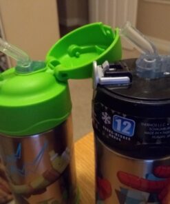 Thermos Replacement Straws for 12 Ounce Funtainer Bottle, Clear, 1 Pack 40 71EtoGcUKdL