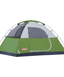 Coleman Sundome Camping Tent, 2/3/4/6 Person Dome Tent with Snag-Free Poles for Easy Setup in Under 10 Mins, Included Rainfly Blocks Wind & Rain, Tent for Camping, Festivals, Backyard, Sleepovers Palm Green 6 Person 26 71EuMRpik9L