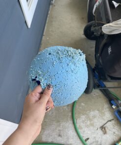 Jolly Pets Bounce-n-Play Dog Toy Ball, 8 Inches/Large, Blueberry, (Model: 2508 BB) Large (8 in) 33 71EuaphR3SL