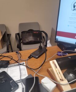 Anker 727 Charging Station (GaNPrime 100W), Compact Power Strip for Travel, Work, 5 ft Detachable Extension Cord with 2 Outlets and 4 USB Ports, for iPhone 14, Samsung, iPad, MacBook (Not a Battery) Black+Gray 39 71EukiKsHL