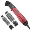 Revlon 1200W Perfect Style Hot Air Kit | Style, Curl, and Volumize, 3 Piece Set Black 3 71Ev95JDEpL