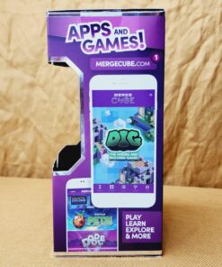 Merge Cube - Augmented & Virtual Reality Science & STEM Toy - Educational Tool - Hands-on Digital Teaching Aids - Science Simulations - Home School, Remote & in Classroom Learning - iOS & Android 1 Pack 36 71EvWEJpZ3L