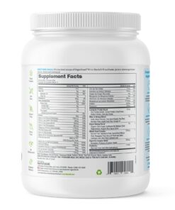 Vegansmart Naturade Plant Based Vegan Protein Powder - All-in-One Nutritional Shake Protein Blend - Gluten Free & Non-GMO - Vanilla (15 Servings) 15 Servings (Pack of 1) 22 71Ew9fDpY9L