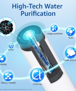 Waterspecialist DA29-00003G Refrigerator Water Filter, Replacement for DA29-00003G, DA29-00003B, Aqua-Pure Plus, RSG257AARS, RFG237AARS, HAFCU1, RS22HDHPNSR, WSS-1 (Pack of 2) 18 71Exh3ZpZmL