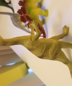 Fun Central 12 Pieces - Jumbo Plastic Dinosaur Figures in Bulk Party Favors for Kids and Toddlers - Assorted Designs 29 71Ez2njEBML