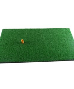 TRUEDAYS Golf Mat - Artificial Turf Golf Mat with Non-Slip Foam - 12“ x 24“ Golf Hitting Mat for Indoor and Outdoor Practice (Includes Rubber Tee Holder and Tees) 12"x24" 32 71EzUkQh kL