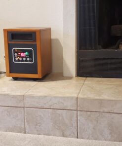 Dr Infrared Heater Portable Space Heater, 1500-Watt, Cherry 36 71F G4R6fL