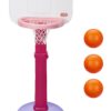 Little Tikes Easy Score Basketball Set, Pink- Amazon Exclusive 22.00 L x 23.75 W x 61.00 H Inches 39 71F012O6UdL