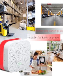 Cazoner Natural Gas Detector and Propane Detector,Combustible Gas Leak Alarm, Methane, Butane, LPG, LNG, Home Gas Alarm for Kitchen, AC-Plug in 15 71F0CRK9uUL