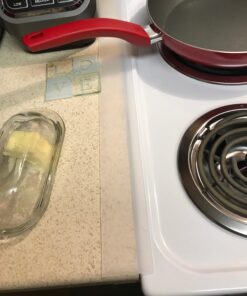 Capparis Kitchen Silicone Stove Counter Gap Cover, Easy Clean Heat Resistant Wide & Long Gap Filler, Seals Spills Between Counter, Stovetop, Oven, Washer & Dryer, Set of 2 (21 Inches, semi-Clear) 21 Inches 33 71F0Zhbj9CL 1