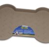 Loving Pets Bella Spill-Proof Pet Mat for Dogs, Small, Tan 22 71F0pt3LrBL