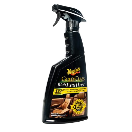 Meguiar's Gold Class Rich Leather Cleaner & Conditioner - 15.2 Oz Spray Bottle