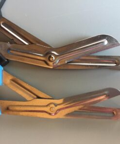 Madison Supply Medical Scissors, EMT and Trauma Shears - 7.5 Inch Premium Quality Stainless Steel Bandage Scissors - Fluoride-Coated with Non-Stick Blades - 2 Pack (Black/Stainless) 2-Pack Black Handle/Stainless Blades 27 71F3mZGj2L