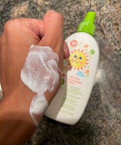 Babyganics 50 SPF Baby Sunscreen Spray and Bug Spray | Octinoxate & Oxybenzone Free | DEET Free, 6oz each, Combo 2 Pack Bug Repellent 6 Ounce (Pack of 2) 25 71F52ry0nhL