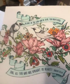 "Be Still" Inspirational Adult Coloring Therapy Featuring Psalms 64 71F5nUmmzYL