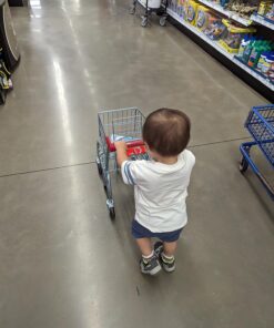 Melissa & Doug Toy Shopping Cart With Sturdy Metal Frame - Toddler Shopping Cart, Pretend Grocery Cart, Supermarket Pretend Play Shopping Cart For Kids Ages 3+ 35 71F5snke8EL