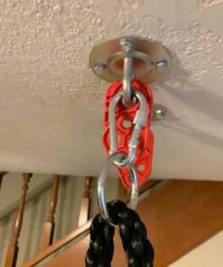 Squirrel Products Heavy Duty Plastic Tree Swing - Single Disc Rope Swing with Leg Protectors - Additions & Replacements - Outdoor Play Equipment - Green 26 71F8cJxKldL