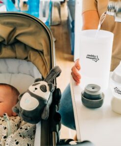 Tommee Tippee Portable Travel Baby Bottle and Food Warmer, Ideal for Travel, Thermal Insulation, Stainless Steel Flask with Leak-Proof Lid, BPA Free 33 71F8hwYXECL