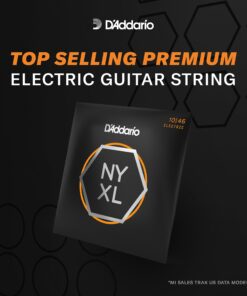 D'Addario NYXL1046 Nickel Wound Electric Guitar Strings, Regular Light, 10-46 1-Pack 17 71F8mkhkZL