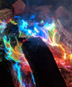 Mystical Fire Flame Colorant Vibrant Long-Lasting Pulsating Flame Color Changer for Indoor or Outdoor Use 0.882 oz Packets 25- Count Box 24 71F9C4z0FOL