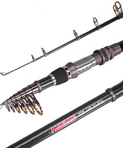 PLUSINNO Telescopic Fishing Rod Retractable Fishing Pole Rod Saltwater Travel Spinning Fishing Rods Fishing Poles Only 1Pack Fishing Rod (silver) 1.8M 5.91Ft 32 71F9nEWmXL