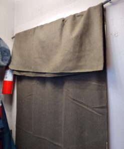 Olive Drab Green Warm Fire Retardant Blanket, 66" x 90" (80% Wool)-US Military Style 35 71FA9ekPBL