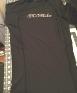 O'Neill Men's Basic Skins UPF 50+ Long Sleeve Rash Guard Large Black 26 71FACQeseyL