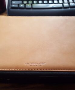 Speedball Art Products Genuine Leather Storage Case for Pencils, Makers, Pens and Art Supplies Antique Brown 120 Pencil Capacity 61 71FAussTQ6L