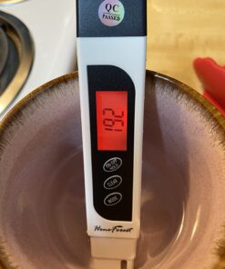 HoneForest Water Quality Tester, Accurate and Reliable, TDS Meter, EC Meter & Temperature Meter 3 in 1, 0-9990ppm, Ideal Water Test Meter for Drinking Water, Aquariums, etc. 45 71FBF4Kw 6L