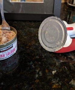 Zyliss Lock N' Lift Can Opener - Can Opener with Lid Lifter Magnet - Manual Can Opener with Locking Mechanism - Safe and Easy-to-Turn - Stainless Steel - Red Lock & Lift Red 26 71FBhXqxCTL