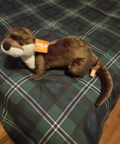 Wild Republic River Otter Plush, Stuffed Animal, Plush Toy, Gifts for Kids, Cuddlekins 12" 40 71FC17H0JoL