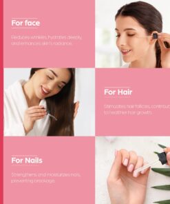 Artnaturals Rosehip Seed Oil 4 oz for Face, Hair & Skin - 100% Pure Natural, Cold Pressed & Unrefined Rose Hip Oil - Anti-Aging Moisturizer Facial Oil for Fine Lines, Scars & Wrinkles 38 71FCEG6TKnL 2