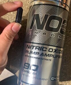 Cellucor NO3 Chrome Nitric Oxide Supplements with Arginine Nitrate for Muscle Pump & Blood Flow, 90 Capsules, G4 90 Count (Pack of 1) 29 71FCXsgYt9L