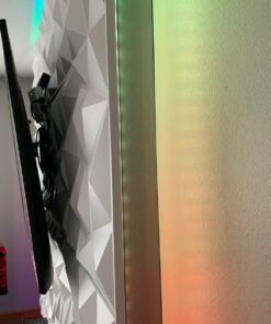 ELlight LED Strip Lights with APP, Dream Color 32.8ft LED Lights with Multicolor Chasing, Waterproof RGB Rope Lights Kit, 300 LEDs SMD 5050 Flexible Strip Lighting for Home Kitchen 41 71FDbt9JKLL