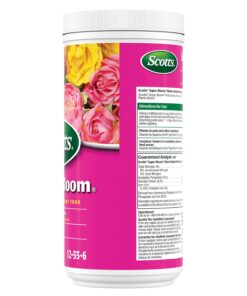 Scotts Super Bloom Water Soluble Plant Food, 2 lb - NPK 12-55-6 - Fertilizer for Outdoor Flowers, Fruiting Plants, Containers and Bed Areas - Feeds Plants Instantly 43 71FDjjcBXyL
