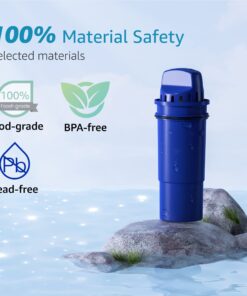 AQUA CREST NSF Certified Filter, Replacement for Pur®, Pur® Plus Pitcher Water Filter, CRF950Z, PPF951K™, PPF900Z™, DS1811Z, PPT711, PPT111, CR-1100C and All Pur® Pitchers and Dispensers, 4 Packs 28 71FFvARfbaL