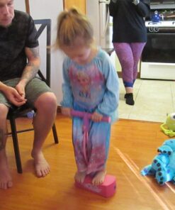 Flybar My First Foam Pogo Jumper for Kids Fun and Safe Pogo Stick for Toddlers Pink Mff 21 71FHV 52SfL