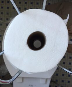 iDesign Classico Metal Toilet Tissue Roll Reserve Organizer for Bathroom, Compact Organizer, Holds 4 Rolls of Toilet Paper, Chrome Set of 1 27 71FHgffHNL