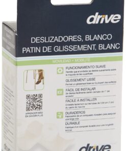 Drive Medical 10110 Walker Wheel Ski Glides, White 1 Pair (Pack of 1) 14 71FHqVKZ7jS