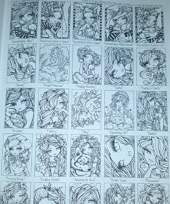 Sweet & Simple Whimsy Girls: Mermaids and More to Color 79 71FHz3OMQOL