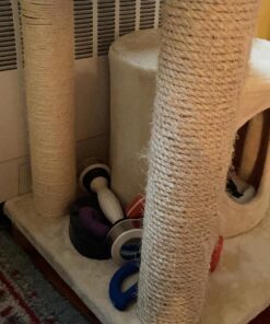 T.W . Evans Cordage Co. 23-410 3/8-Inch by 100-Feet Twisted Sisal Rope,Tan,Onе Paсk 26 71FIA6v0PaL