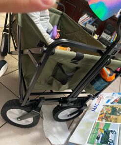 Mac Sports Folding Steel Frame Garden Utility Wagon Cart, Green (for Parts) 43 71FIcJ64SGL