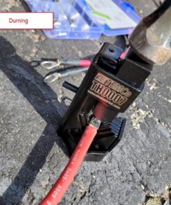 TEMCo Hammer Lug Crimper Tool - Crimps 8 AWG to 4/0 Battery & Welding Cables (Workbench-Mountable) 40 71FIjId5IcL