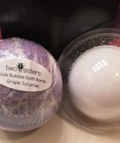 Two Sisters Bath Bombs for Kids with Surprise Toys Inside, 6 Bubble Bath Bombs with Kid Toy Suprises, Gentle and Kids Safe, Ideal Birthday Gift for Boys & Girls 6-pack Surprise 38 71FIz8RaEKL