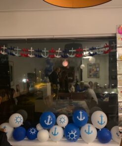 Fun Express Nautical Print Latex Balloons - 24 Pieces 11 71FJC6GCdHL