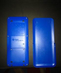 Texas Instruments TI-84 Plus CE Color Graphing Calculator, Bionic Blue Small Single Pack 19 71FJGr7SoiL