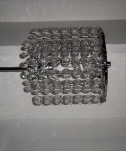 SH Lighting Crystal Inspired Table Desk Lamp - Features Convenient Pull Chain - 19" Tall Great for Bedrooms, Living Rooms, or Offieces - Chrome Silver 24 71FJJlN79AL