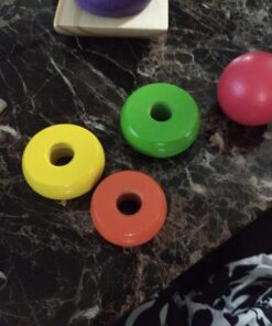 Melissa & Doug Rainbow Stacker Wooden Ring Educational Toy - Wooden Rainbow Stacking Rings Baby Toy, Stacker Toys For Infants And Toddlers 43 71FKlN6d qL 1