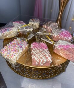 COOLAKE Clear Treat Bags 100 PCS Cellophane Bags Clear Candy Bags with 100 PCS Metallic Twist Ties For Kids Birthday Candy Popcorn Gift Cookie Small (4''by 6'') 100PCS 4" by 6" 30 71FLPVsiIEL